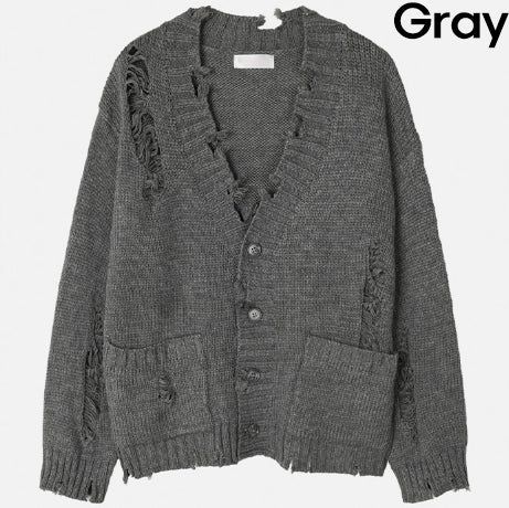 Scratcher Crop Damage Cardigan