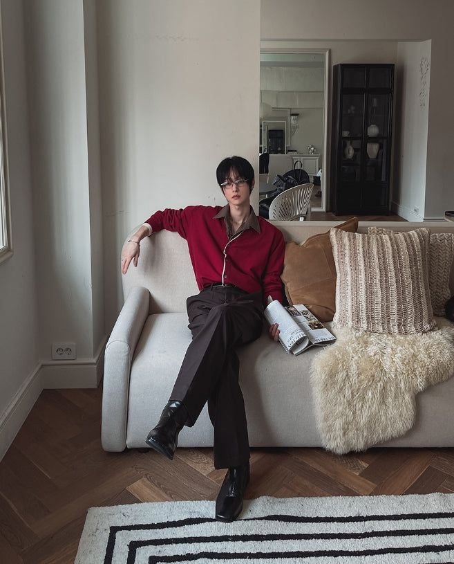 [+5cm up] Laura TR Bootcut Slacks