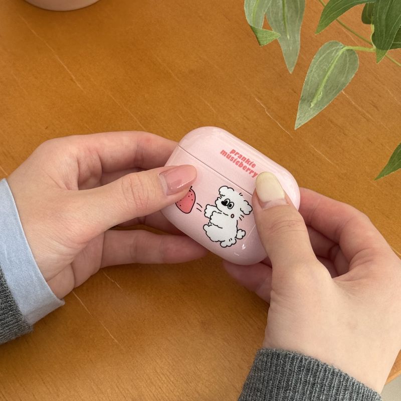strawberry airpods case