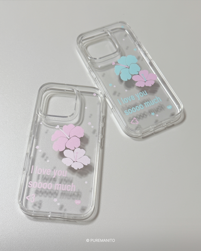 ily soooo muchジェルハードスマホケース