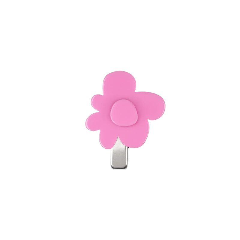 ZERO EIGHT ZERO EIGHT（ゼロ エイト ゼロ エイト）の「ピンクフラワーヘアクリップ (1pcs)（ヘアアクセサリー）」