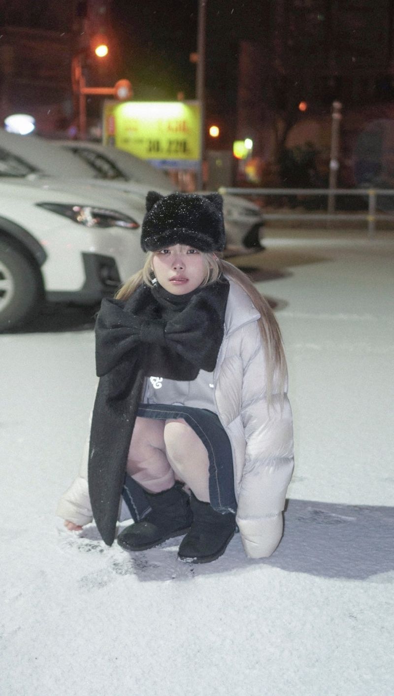 Ribbon Muffler_Fairy black