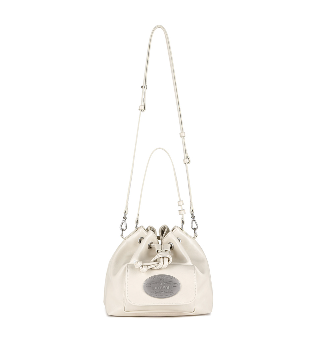 Luna Bucket Bag Ivory