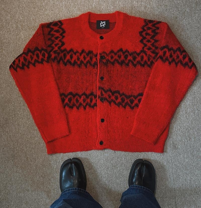 ASCLO Maria Hairy Cardigan (3color)