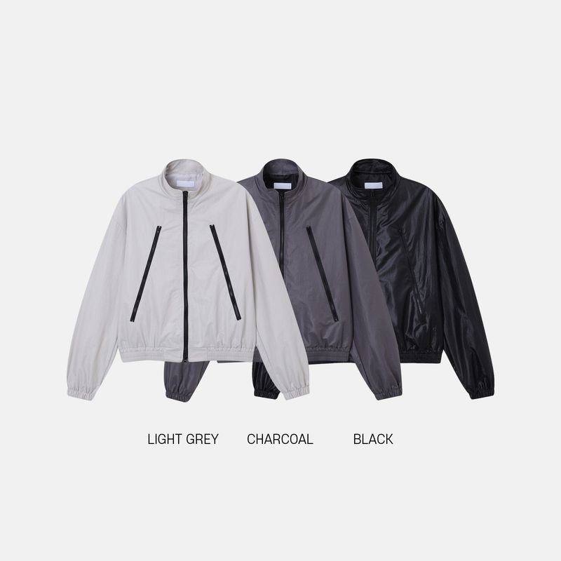Aria Coating Zip Blouson (3color)