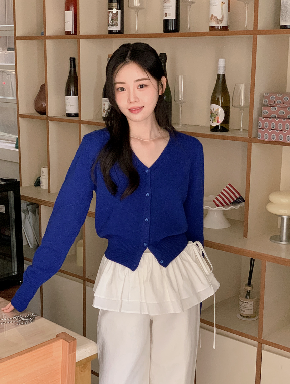 Wrap Frill Layered Mini Skirt (2color)