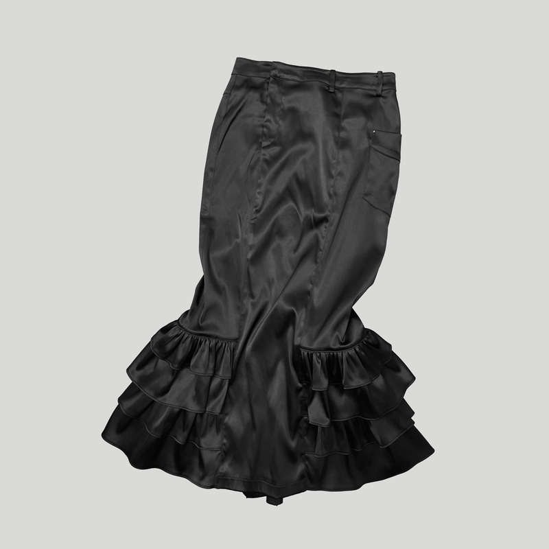 FRILL MAXI SKIRT