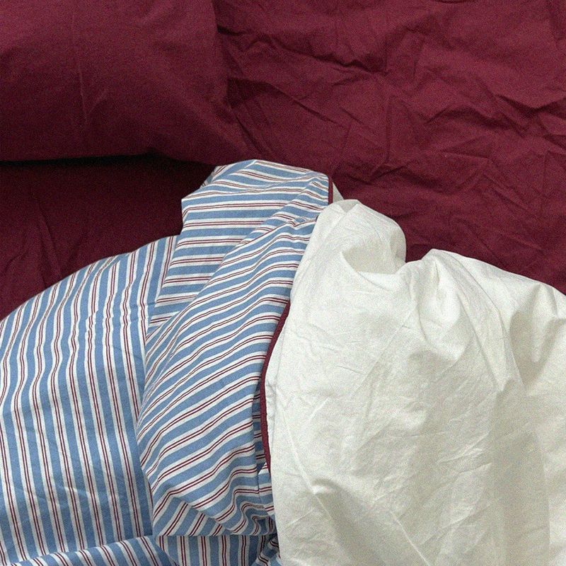  marchen stripe duvet cover (SS/160x210cm)