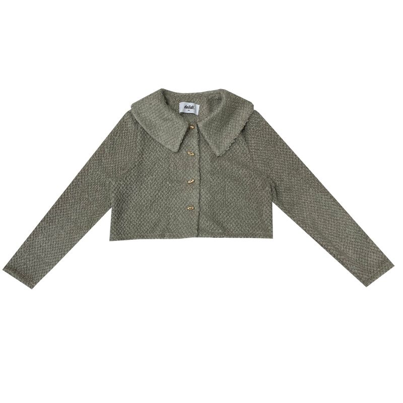 Azure short cardigan (brown)