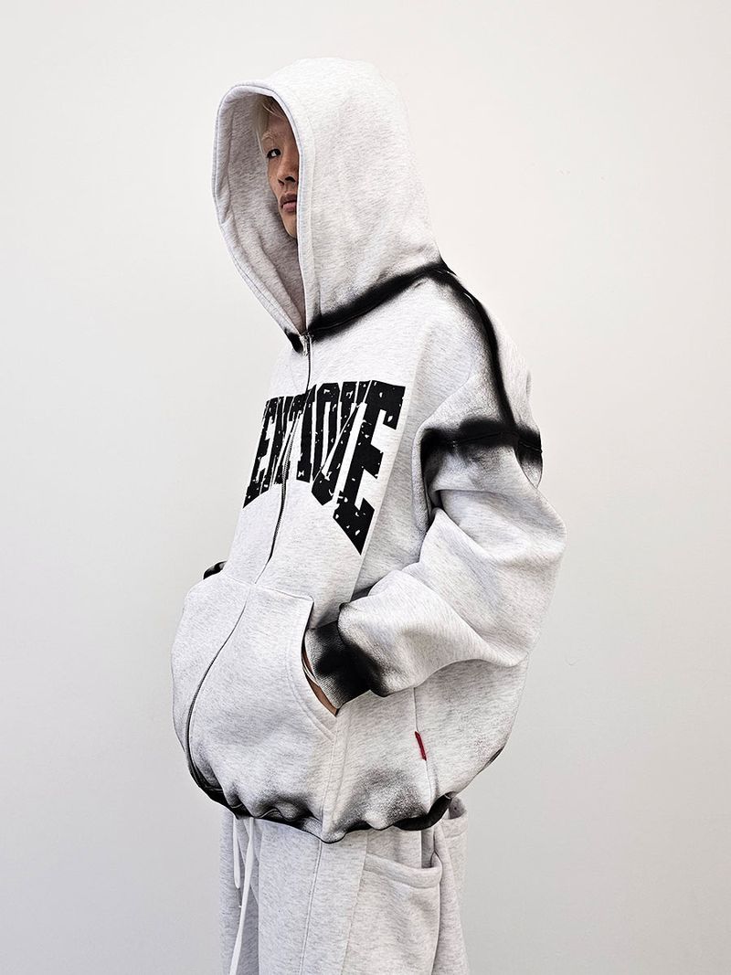 VENTIQUE VTQ Napping hooded zip-up 3colors