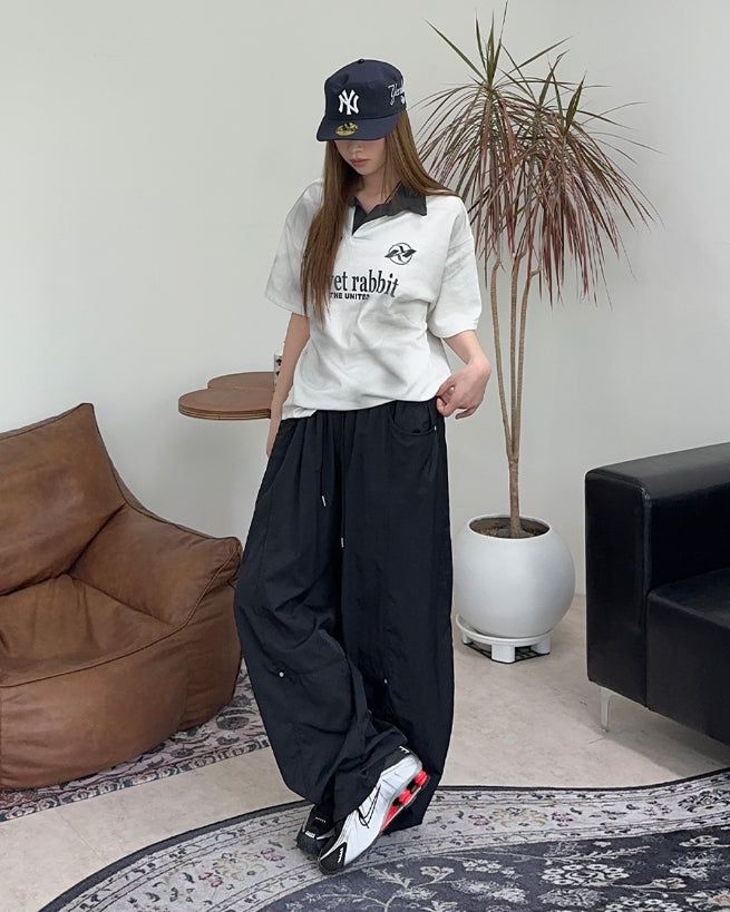Reven Snap Nylon Pants