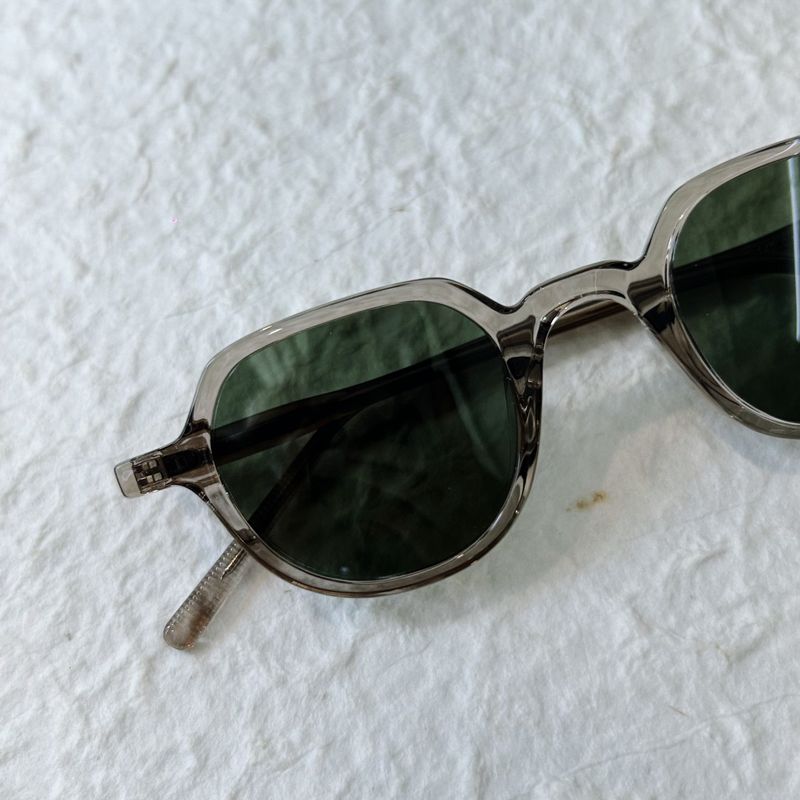 Angular Round Sunglasses