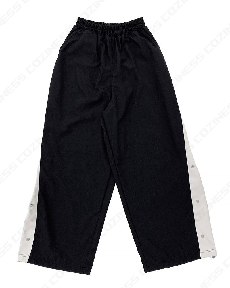 124 FW Side Snap String Pants