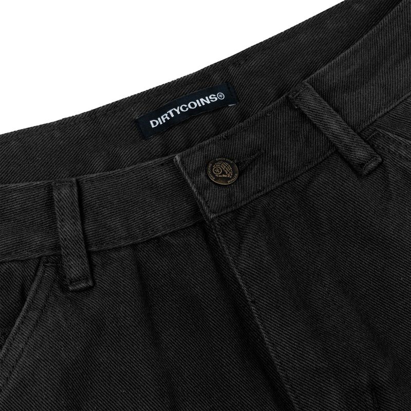 DirtyCoins Big Pounch Cargo Pants - Black