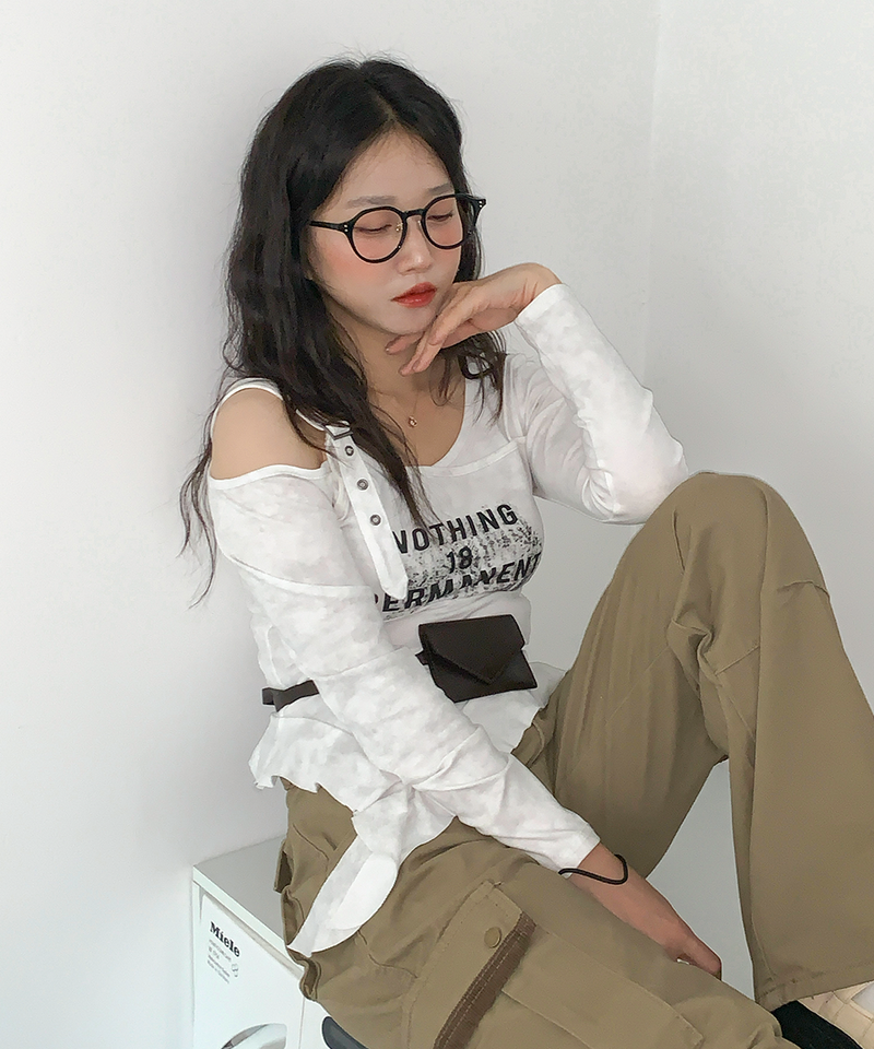 モダンカーゴストレートフィットパンツ