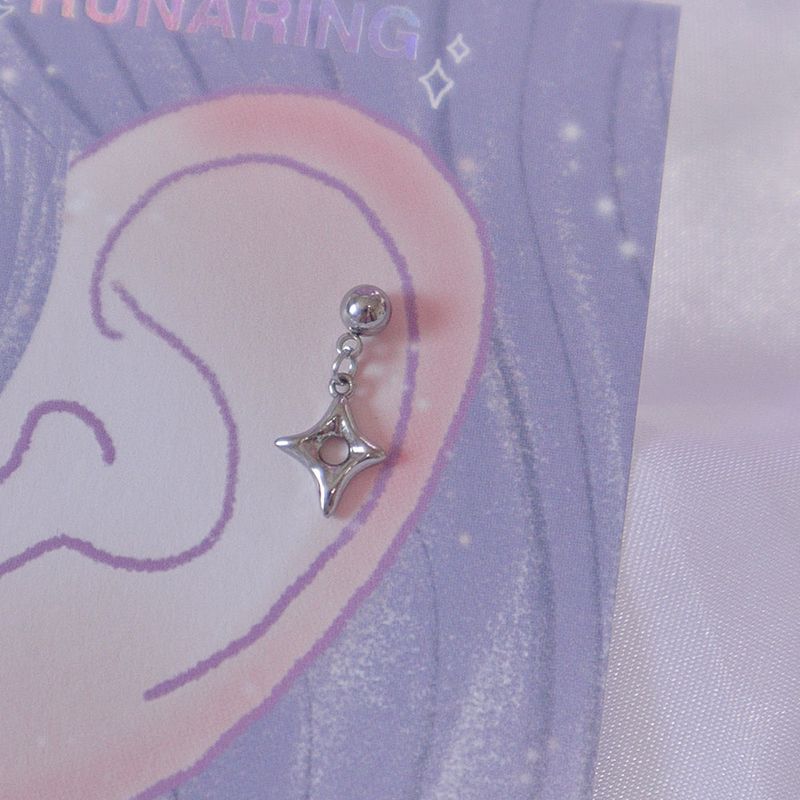 RUNARING（ルナリング）の「フルサージカルスチールシャインフレームピアス（アクセサリー）」