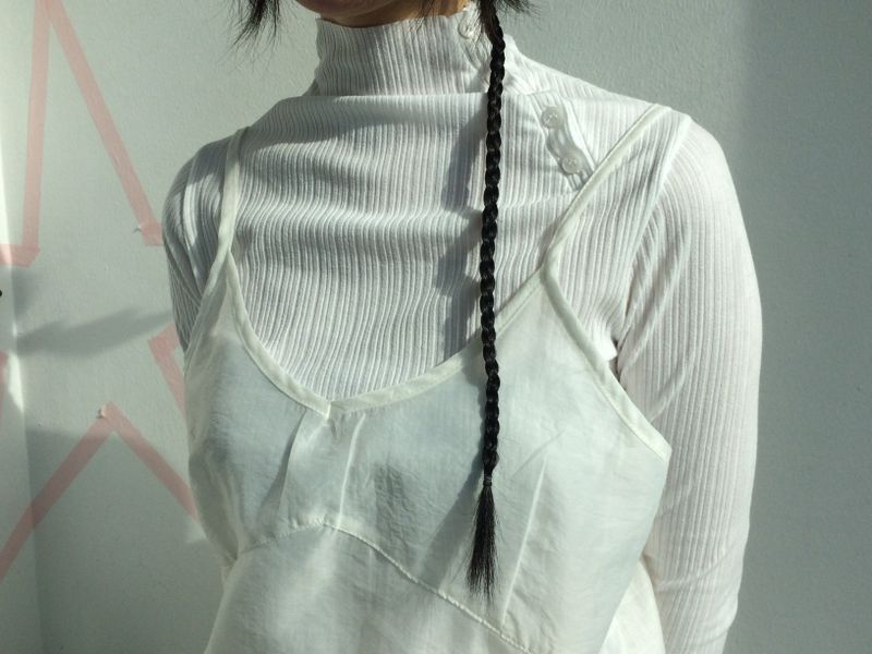 see-through bustier dress