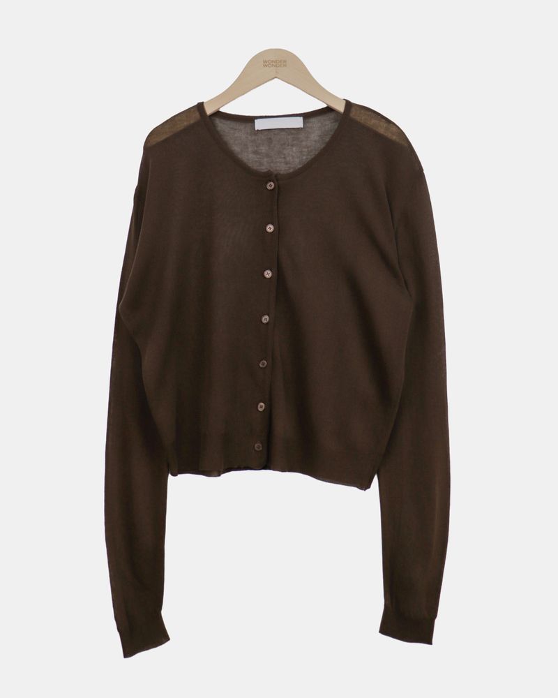 Millen Summer Round Neck Cardigan