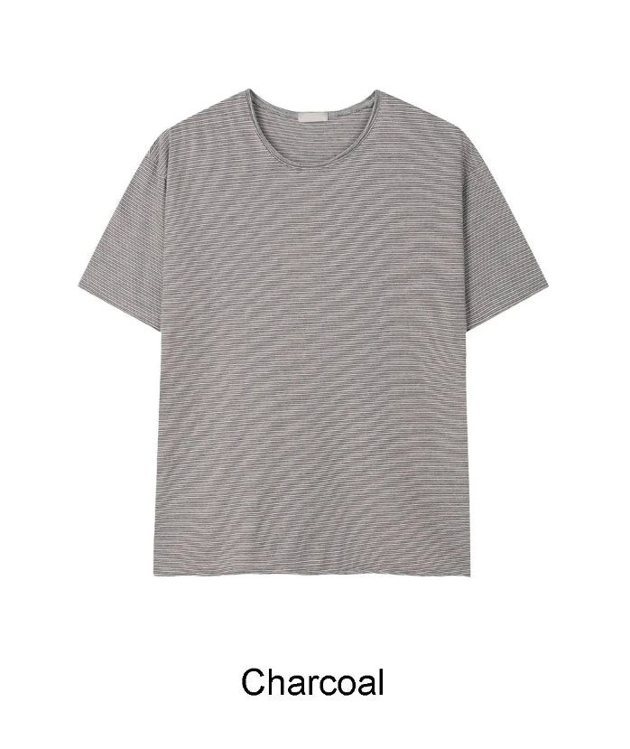 Ferrer Rolling Stripe Short Sleeve Tee