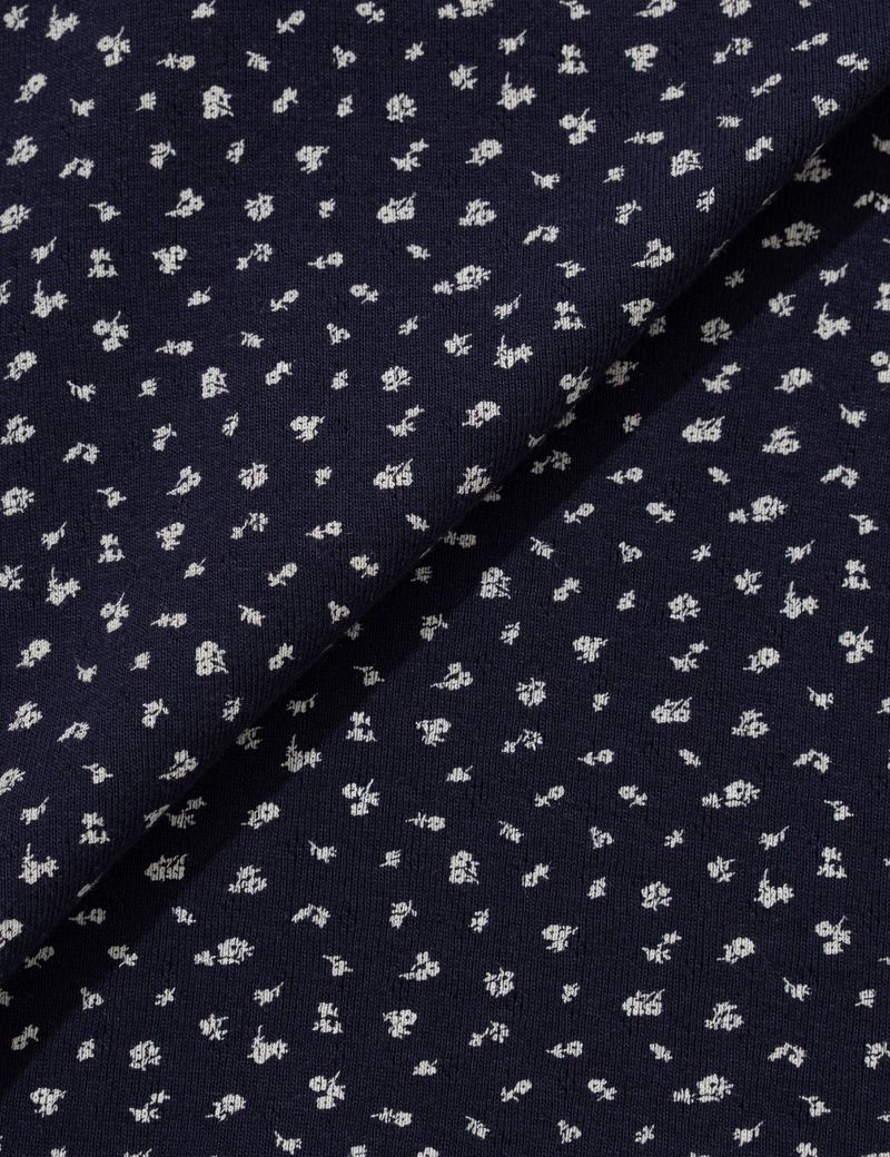 FLOWER LACE SLEEVELESS(NAVY)
