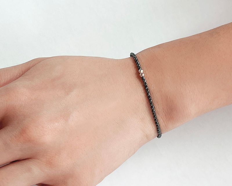 GEM STONE HEMATITE BRACELET