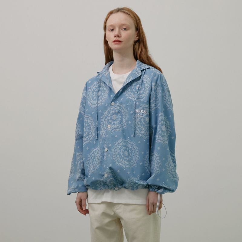WaiKei(ワイケイ)の「Paisley Hood Shirts(Tops)」
