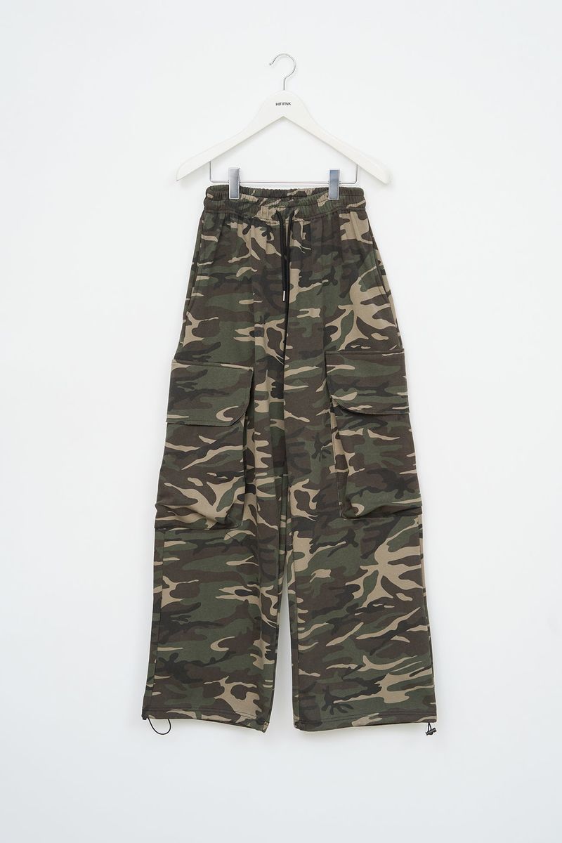 Teo Camo Pocket Sweatpants (2color)
