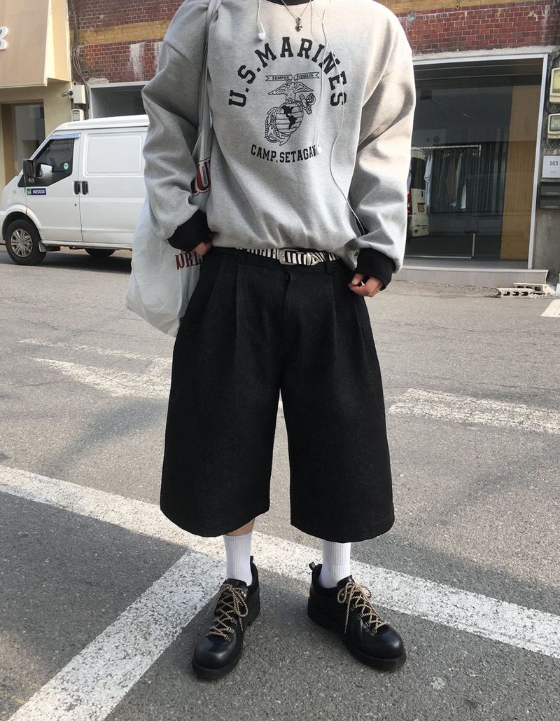 No.1683 non-fade bermuda SHORTS