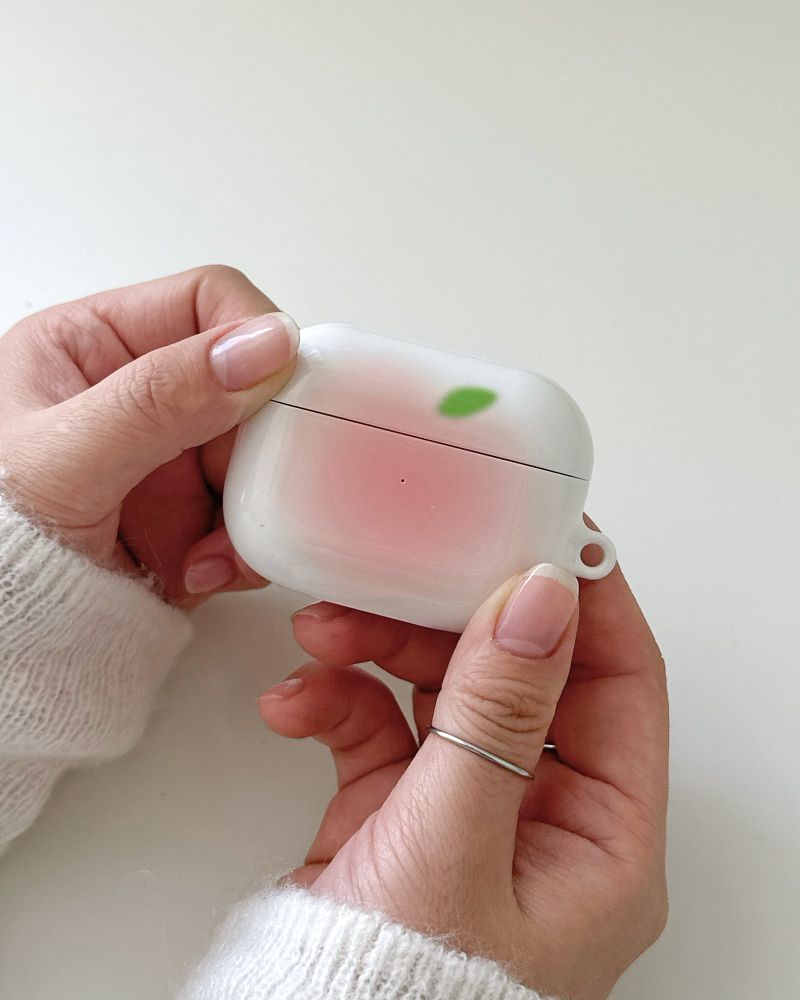 【MADE】 Peach blur airpods case