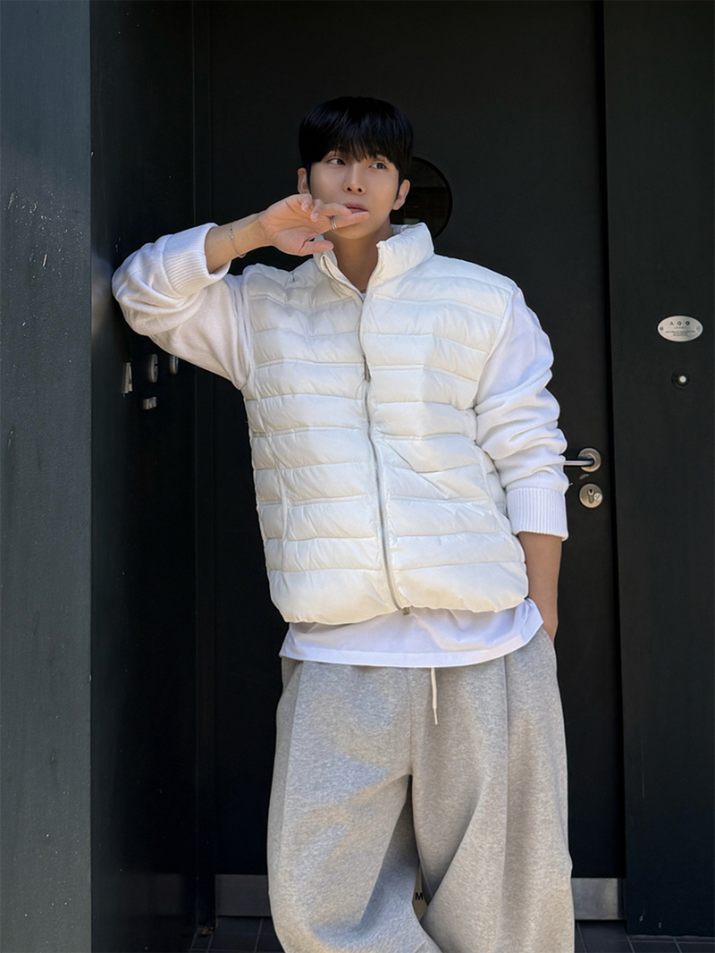 AVAND(アバンド)の「Lighten knit padding(Jackets/Outerwear)」
