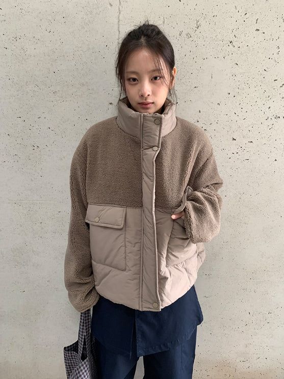 BAON（バオン）の「Canyl High-Neck Wool Padded Jumper（Jackets/Outerwear）」