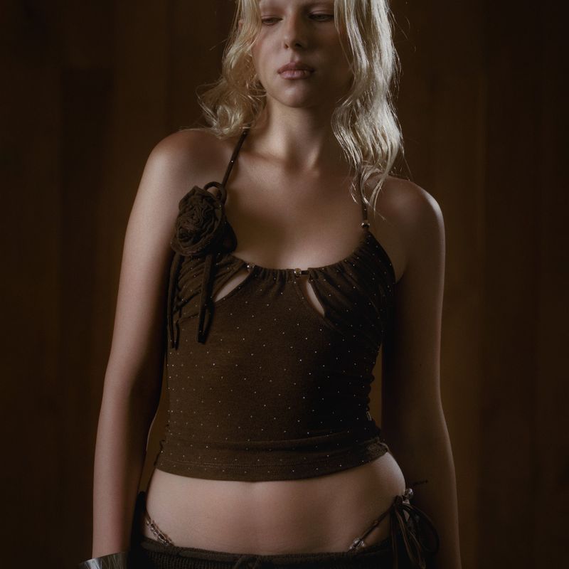 ROSE CAMI_BROWN