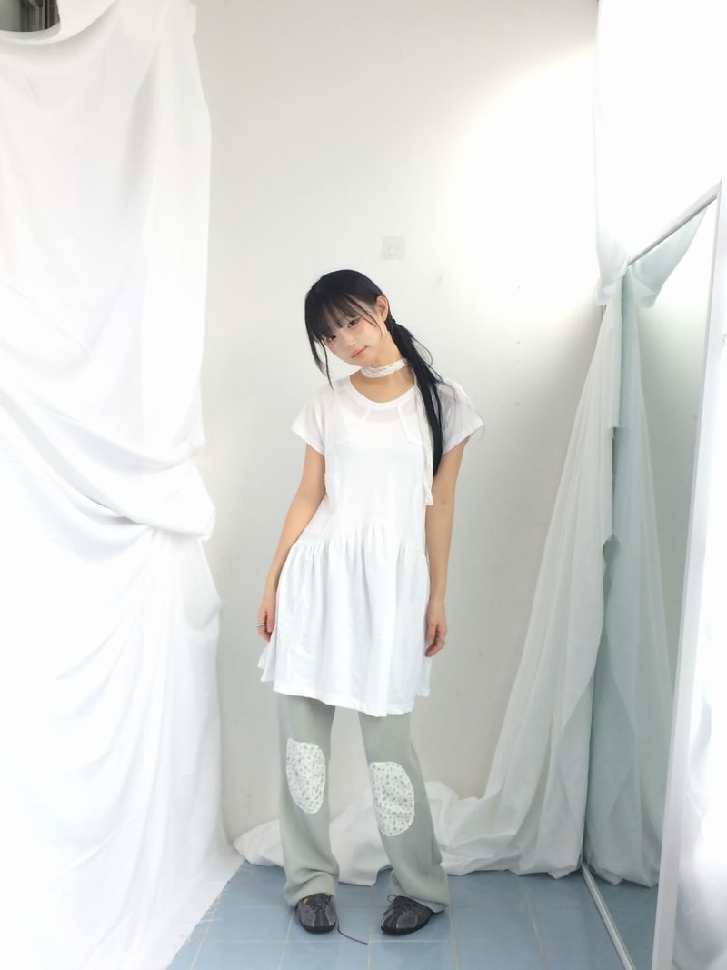 Starline Shirring Dress