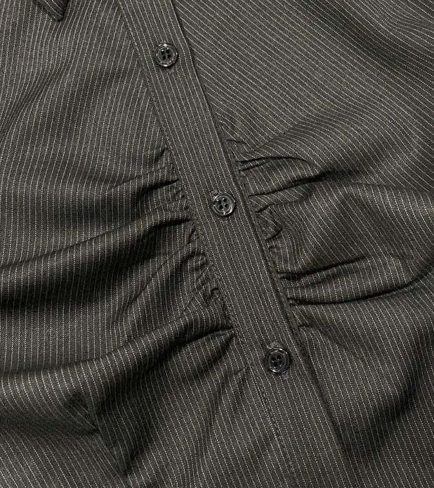 Fondue Tie Shirring Shirt