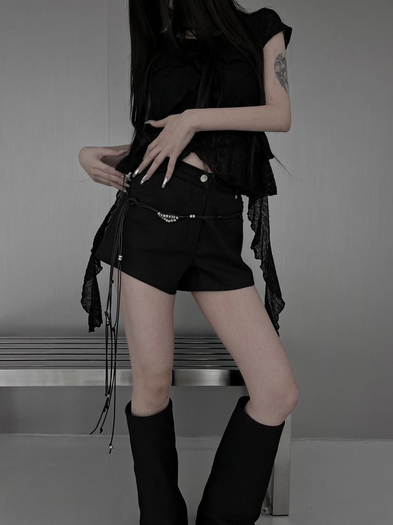 knot tie wrap belt