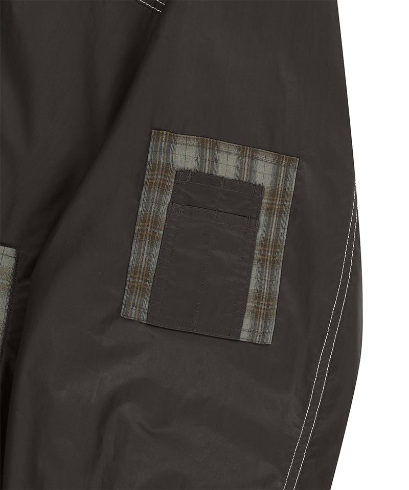CHECK HARRINGTON JACKET