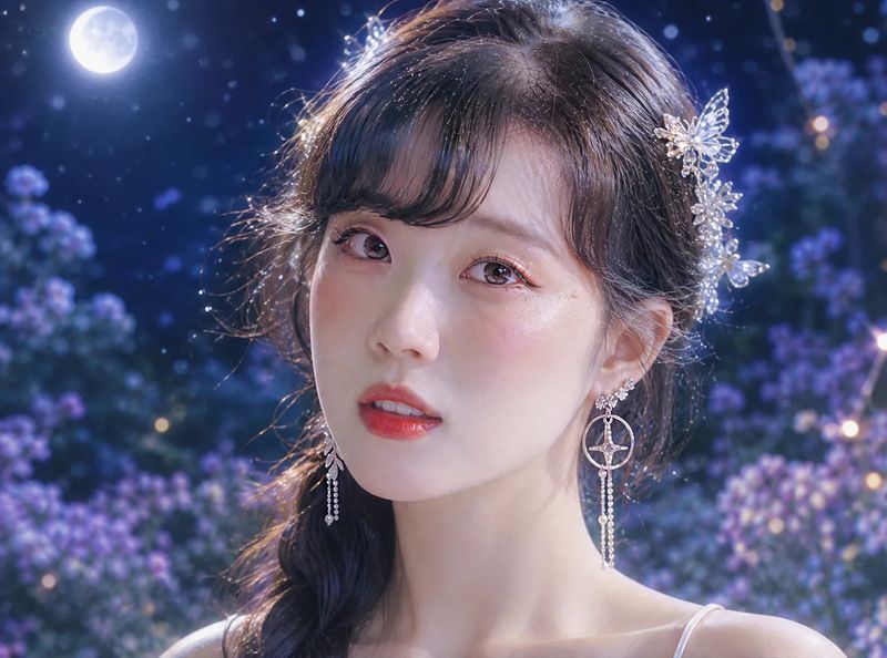 [Aespa Winter Earring] Elf of The Night Forest Earring