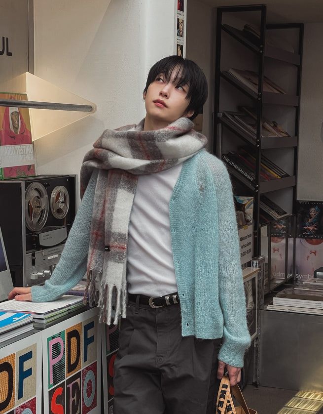 [LANARCH] Urban Label Check Muffler