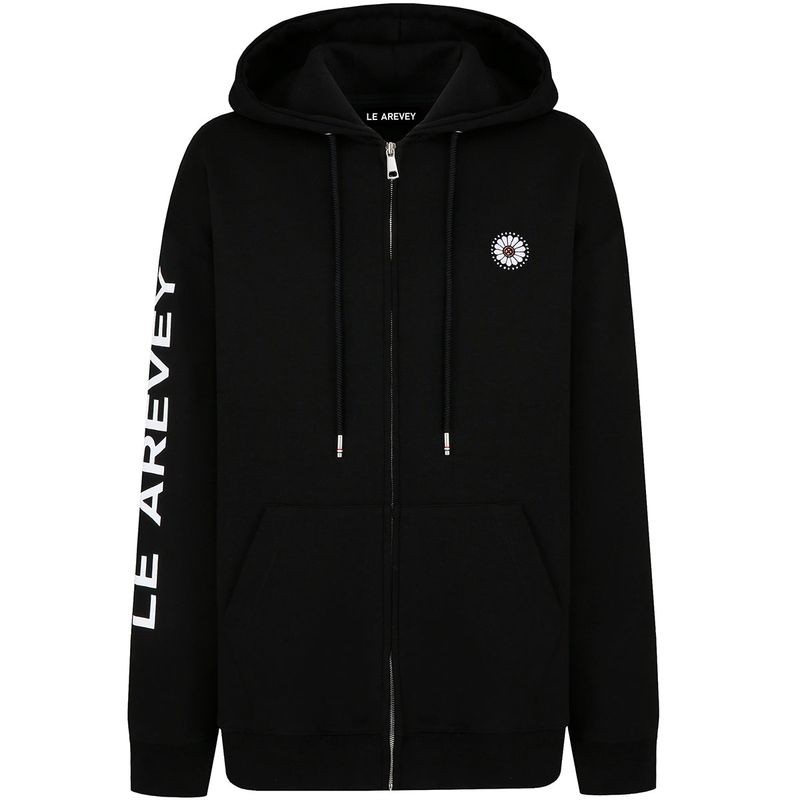 LE AREVEY（アルヴェイ）の「FIOR DA FULL-ZIPUP HOODIE BLACK [MAN]（Tops）」