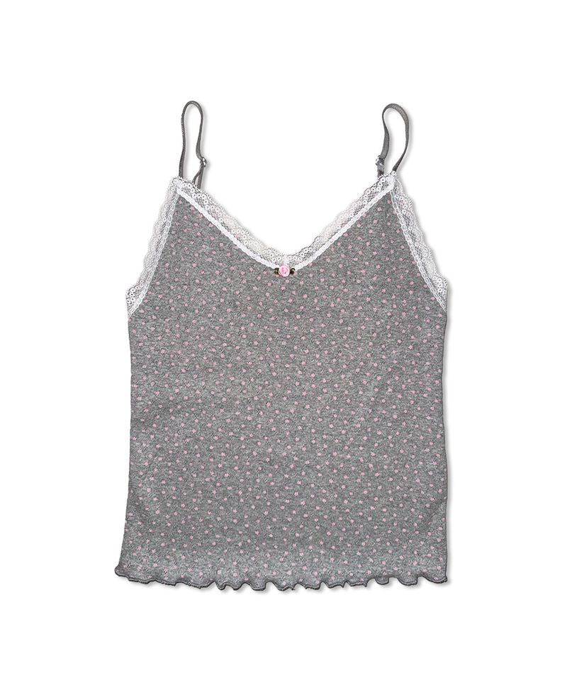 flower lace sleeveless (2colors)