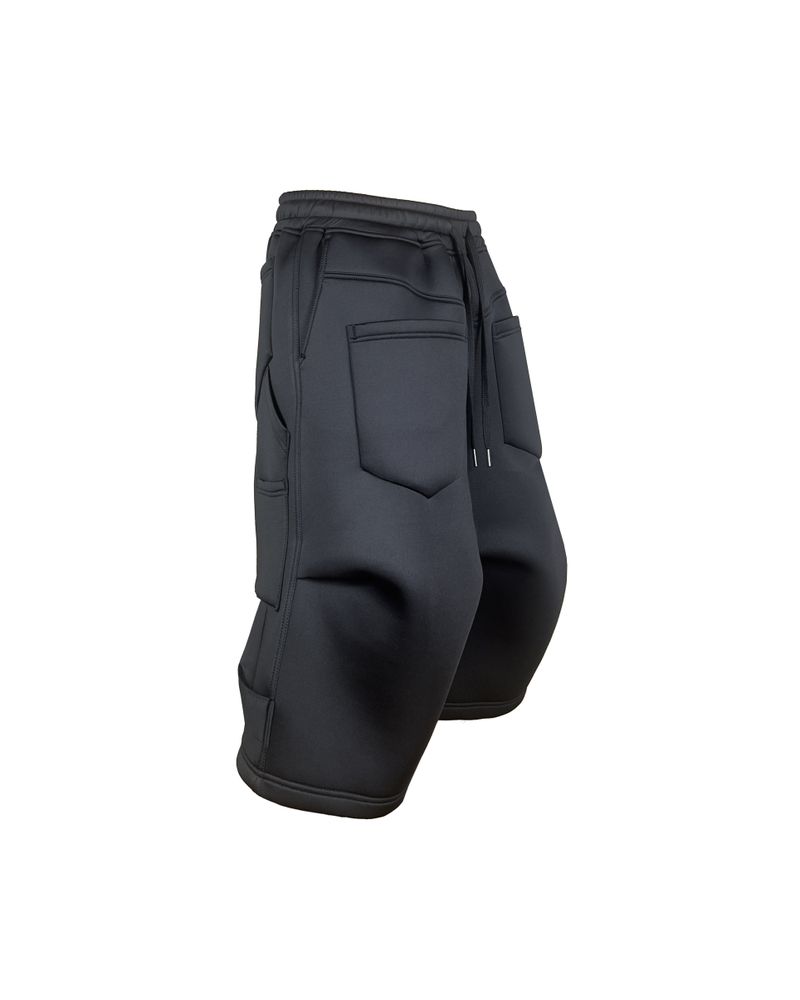 ANDEND(エンデンド)の「AE BACKWARD SHORTS_BLACK(Pants)」