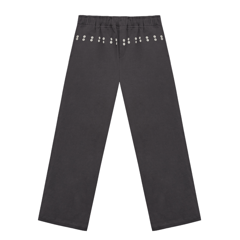 DON'T PUSH MY BUTTONS TROUSER (CHARCOAL)