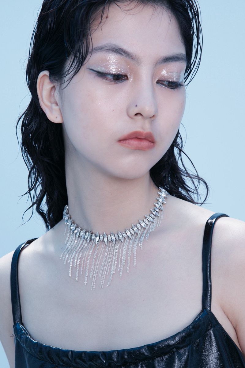 Fringe Choker Necklace - "Radlant' Collections