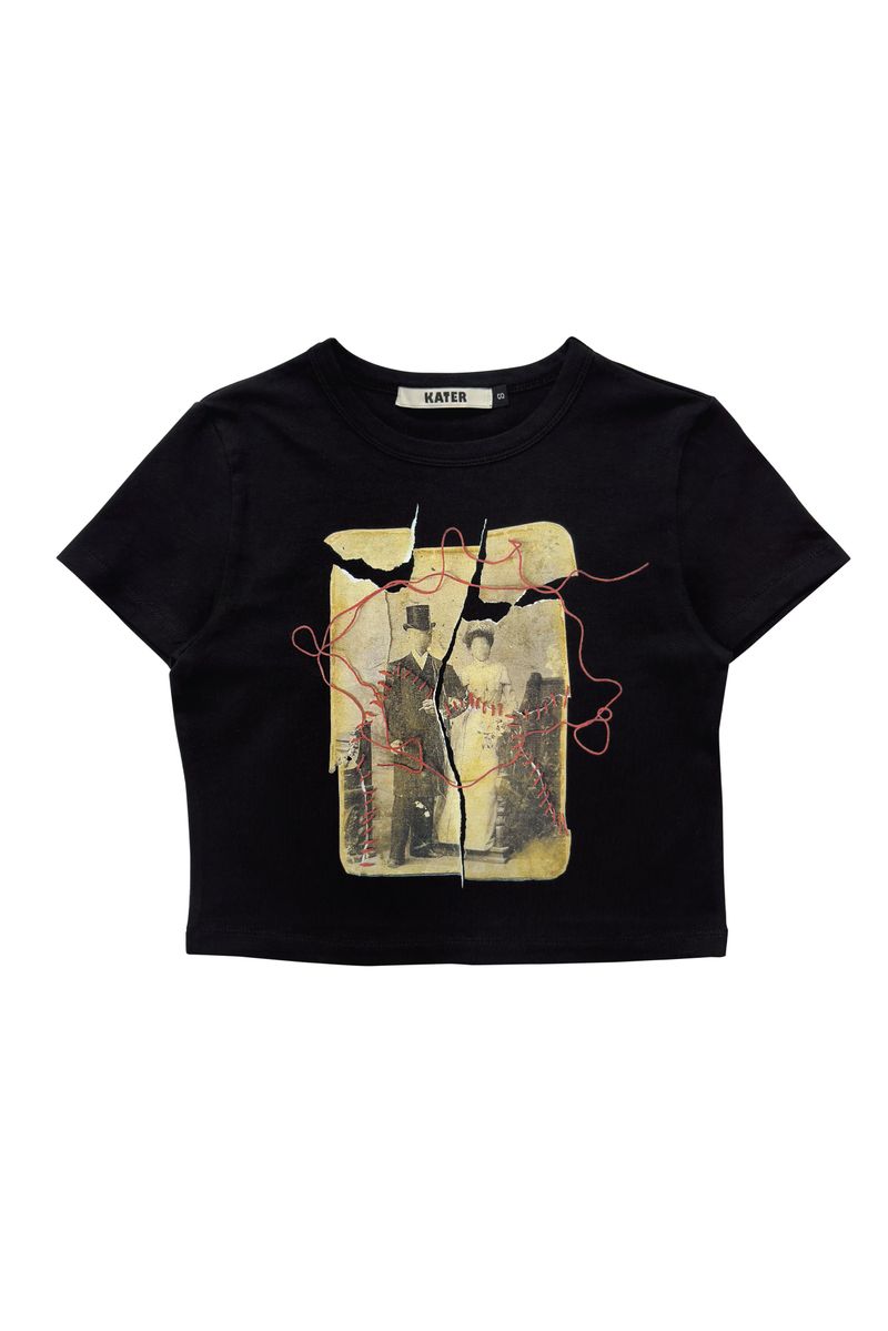 KATER（カーター）の「Broken Picture Tee BLACK（Tops）」