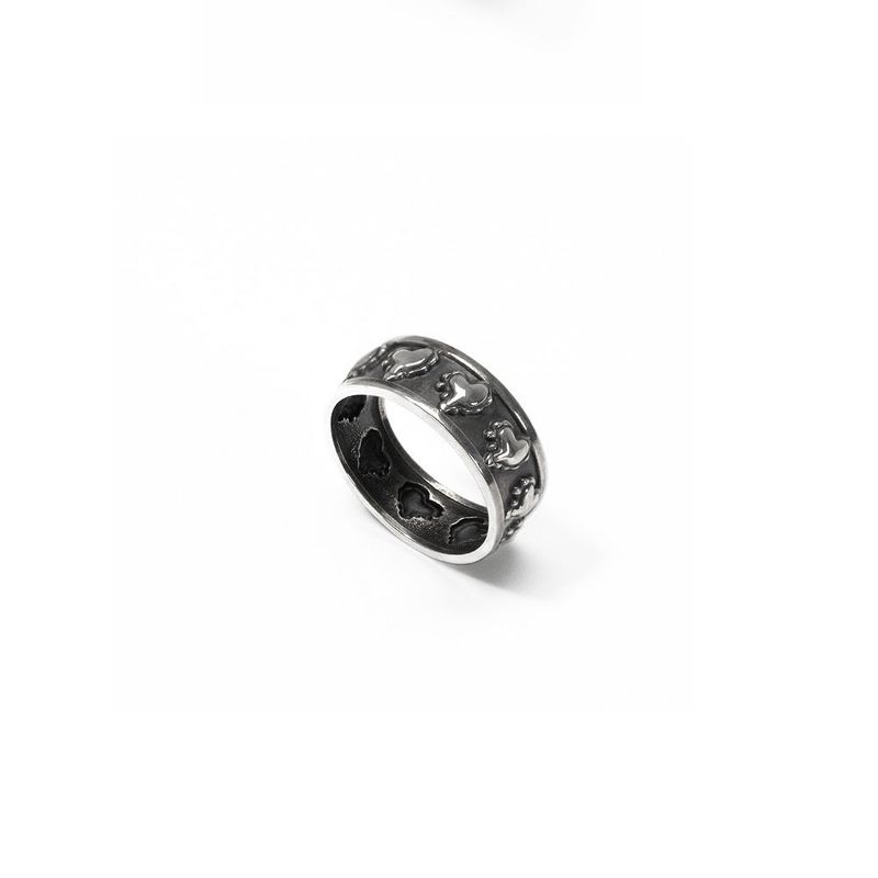 Melting Heart Orbit Ring [SIZE.1]