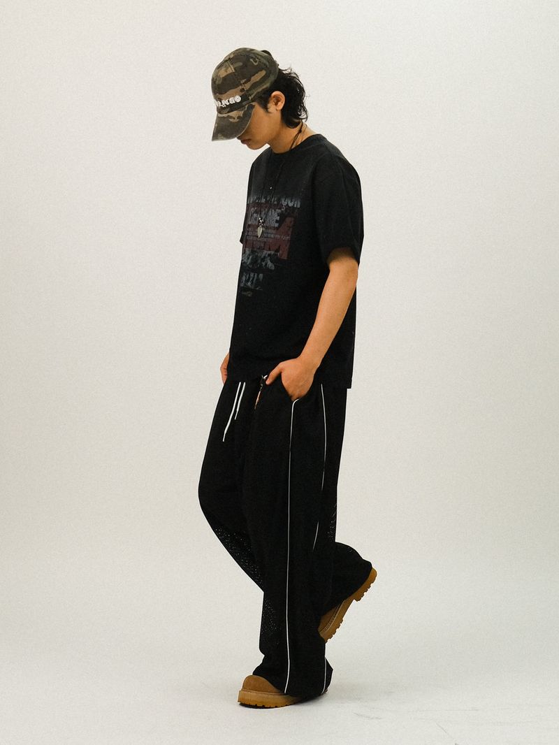 LU Gradation Vintage Printing 1/2 T