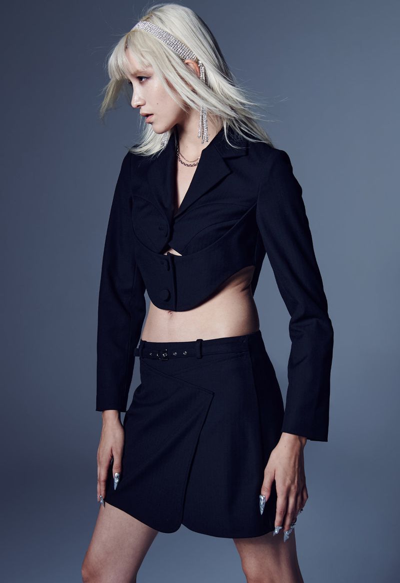 CRESCENT CROP JACKET