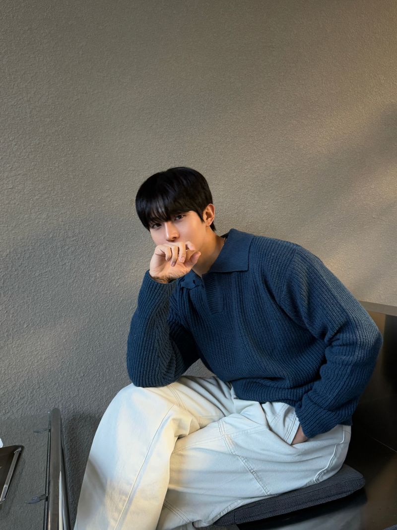 Dove belt denim pants