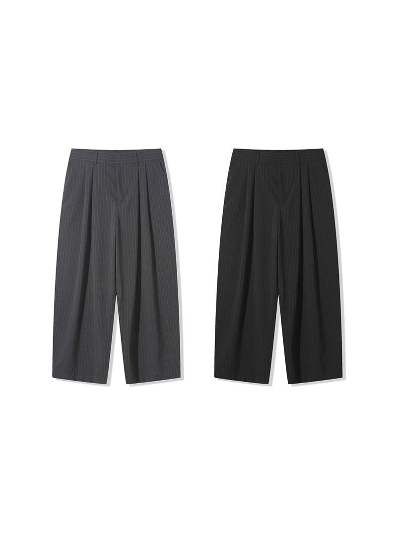 PIN STRIPE BALLOON SLACKS