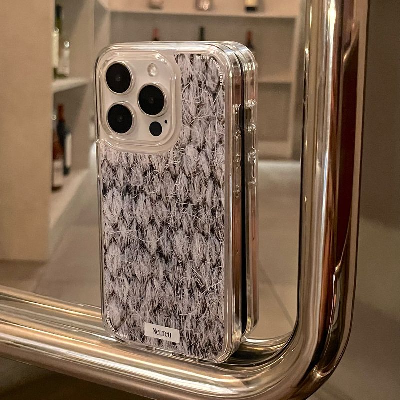 Knit Case Light Gray (Jelly Hard)